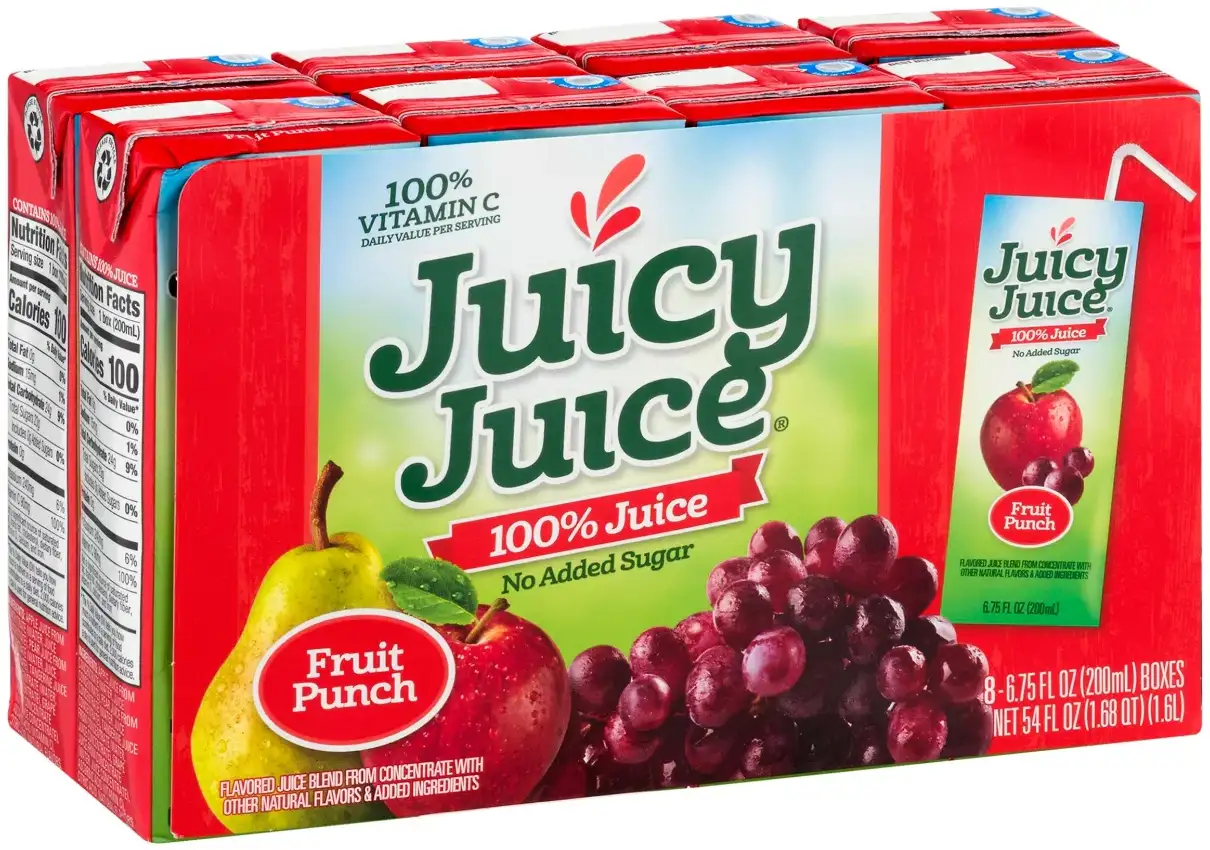 Juicy Juice drink boxes