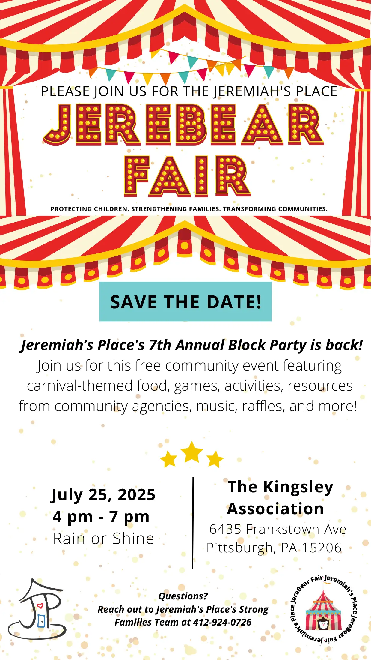 2025 Jerebear Fair - Save the Date