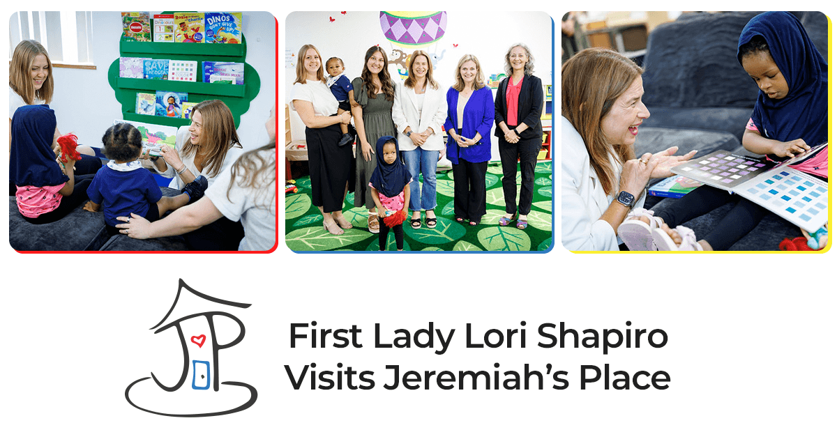 Pennsylvania First Lady, Lori Shapiro, visits Jeremiah's Place